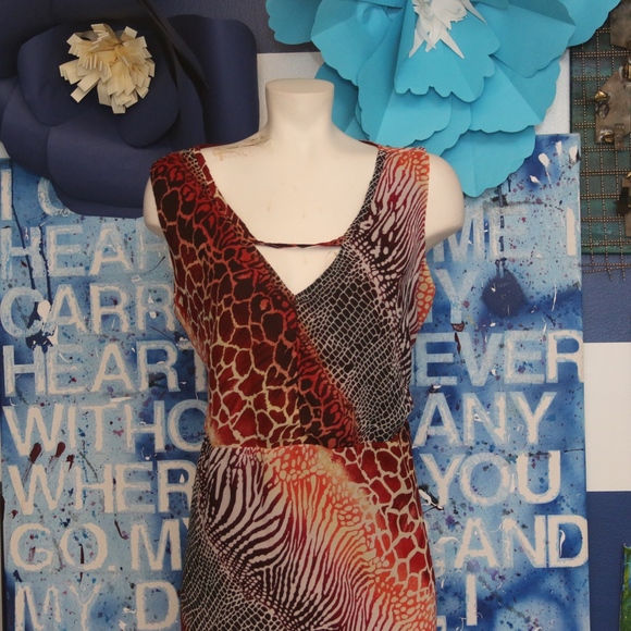 Igigi Maxi Dress Animal print Plus Size 14 24 - Picture 2 of 8